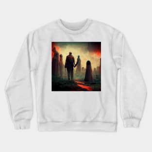 Time to go halloween decoration Crewneck Sweatshirt